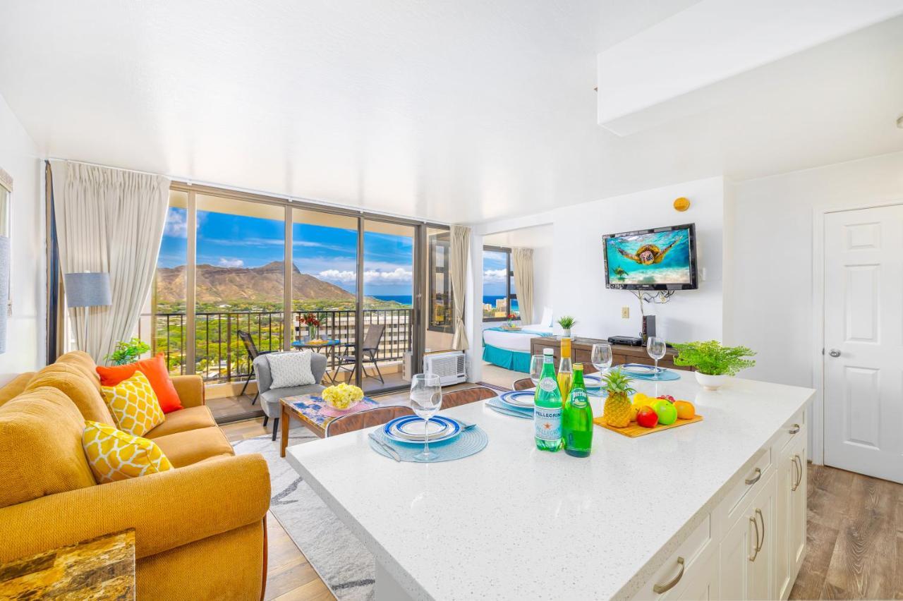 Appartement Beautiful Ocean And Diamond Head Views With Parking à Honolulu Extérieur photo